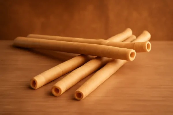 Barquillos de vainilla