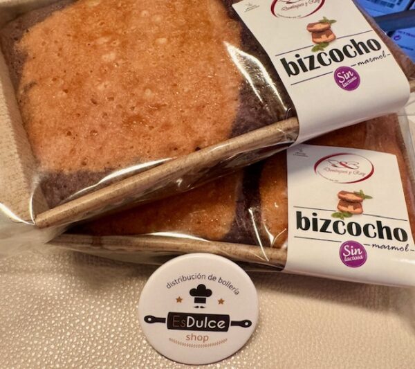 Bizcocho marmolado sin lactosa