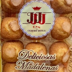 Magdalenas cuadradas 4 jotas