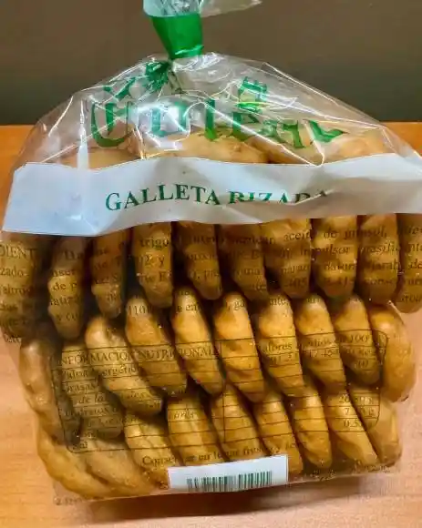 Bolsas de galletas rizadas