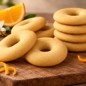 Roscos sabor naranja